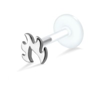 Flame Shaped Labrets Push-in LA-1001